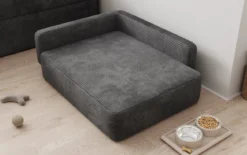 Hundebett BelloCouch 80 × 100 cm in Cord