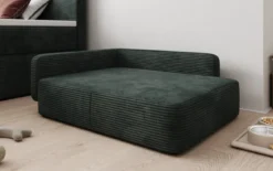 Hundebett BelloCouch 80 × 100 cm in Cord