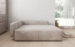 Hundebett BelloCouch 80 × 100 cm in Cord