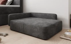 Hundebett BelloCouch 80 × 100 cm in Cord