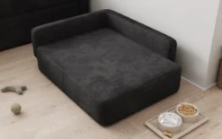 Hundebett BelloCouch 80 × 100 cm in Cord