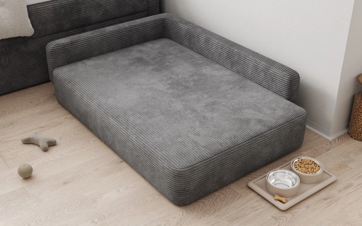 Hundebett BelloCouch 100 × 120 cm in Cord