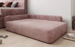Hundebett BelloCouch 100 × 120 cm in Cord