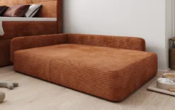 Hundebett BelloCouch 100 × 120 cm in Cord