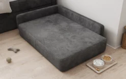 Hundebett BelloCouch 100 × 120 cm in Cord