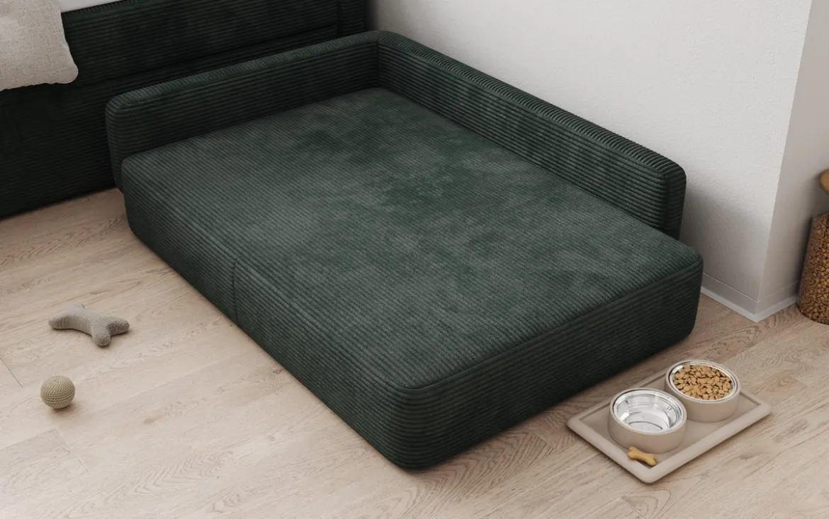 Hundebett BelloCouch 100 × 120 cm in Cord