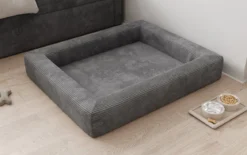 Hundebett Cordino 100 × 120 cm in Cord