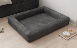 Hundebett Cordino 100 × 120 cm in Cord