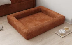 Hundebett Cordino 100 × 120 cm in Cord