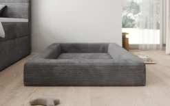 Hundebett Cordino 100 × 120 cm in Cord