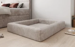 Hundebett Cordino 100 × 120 cm in Cord