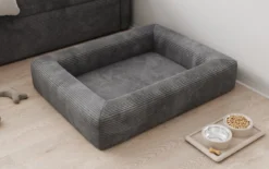 Hundebett Cordino 80 × 100 cm in Cord
