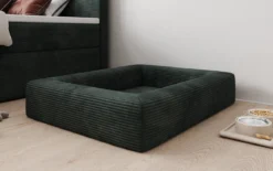 Hundebett Cordino 80 × 100 cm in Cord