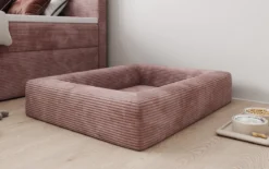 Hundebett Cordino 80 × 100 cm in Cord
