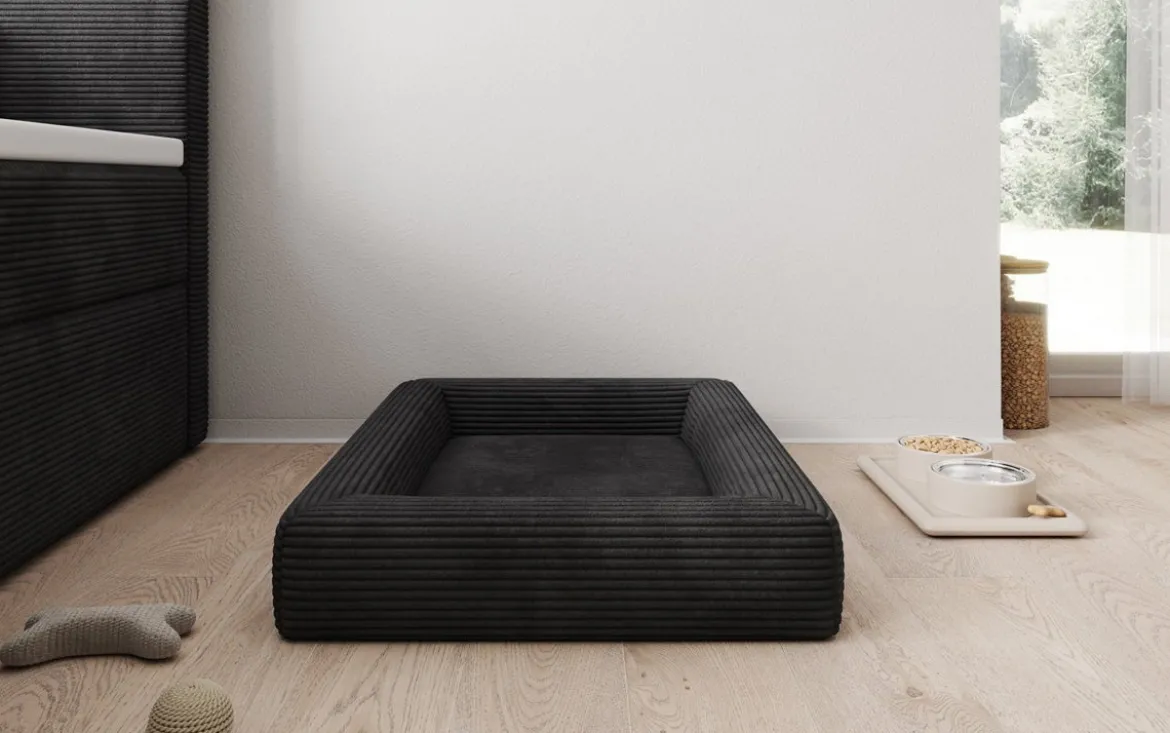 Hundebett Cordino 80 × 60 cm in Cord