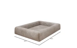 Hundebett Cordino 80 × 60 cm in Cord