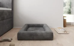 Hundebett Cordino 80 × 60 cm in Cord