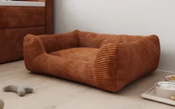 Hundebett Cosmo 60 × 80 cm in Cord
