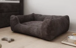 Hundebett Cosmo 60 × 80 cm in Cord