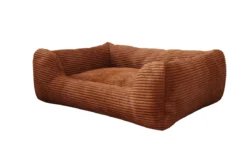 Hundebett Cosmo 60 × 80 cm in Cord