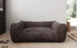 Hundebett Cosmo 60 × 80 cm in Cord