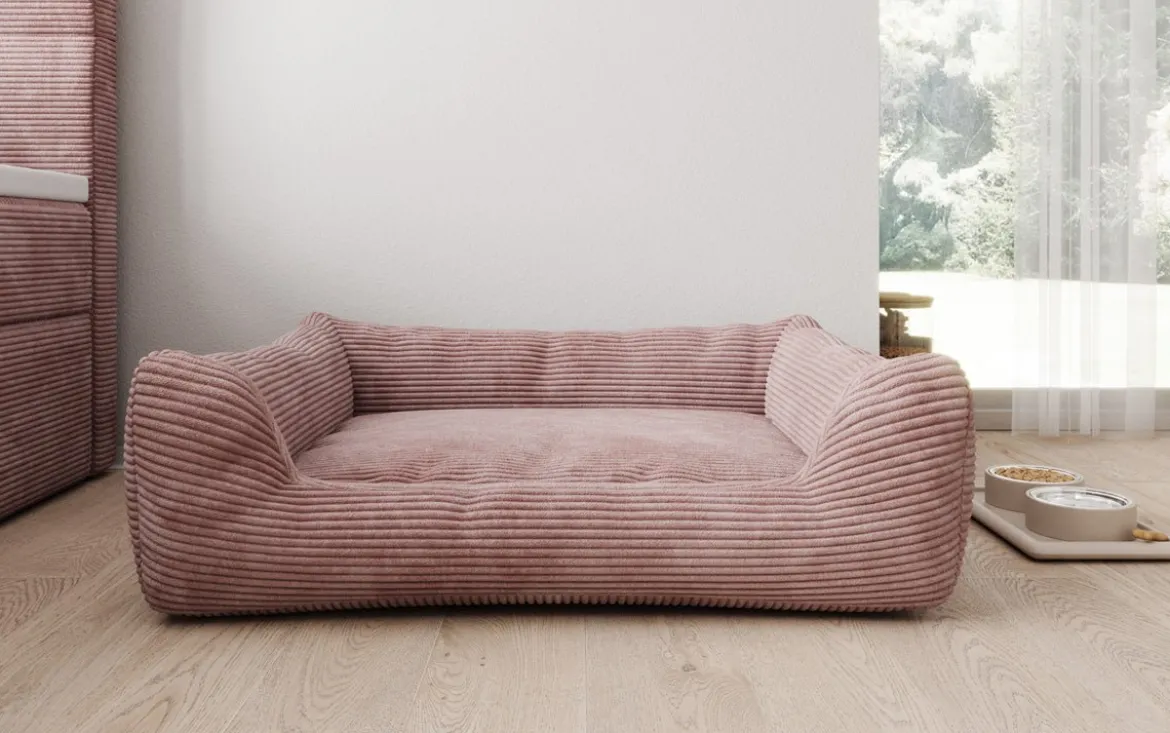 Hundebett Cosmo 120 × 80 cm in Cord