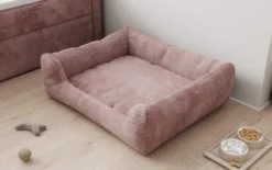 Hundebett Cosmo 120 × 80 cm in Cord