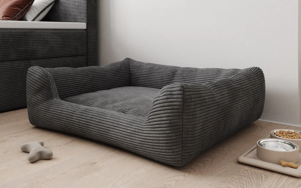 Hundebett Cosmo 120 × 80 cm in Cord