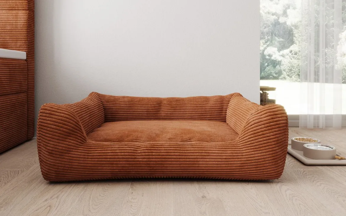 Hundebett Cosmo 120 × 80 cm in Cord