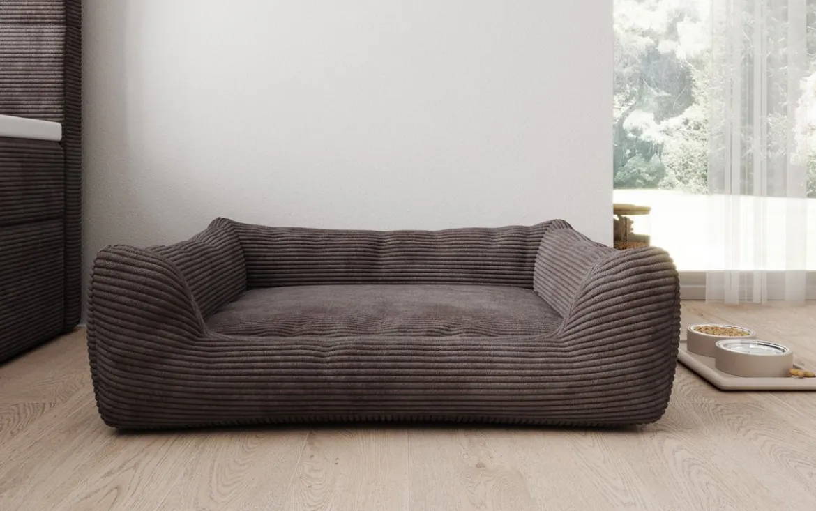 Hundebett Cosmo 120 × 80 cm in Cord