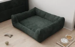 Hundebett Cosmo 120 × 80 cm in Cord
