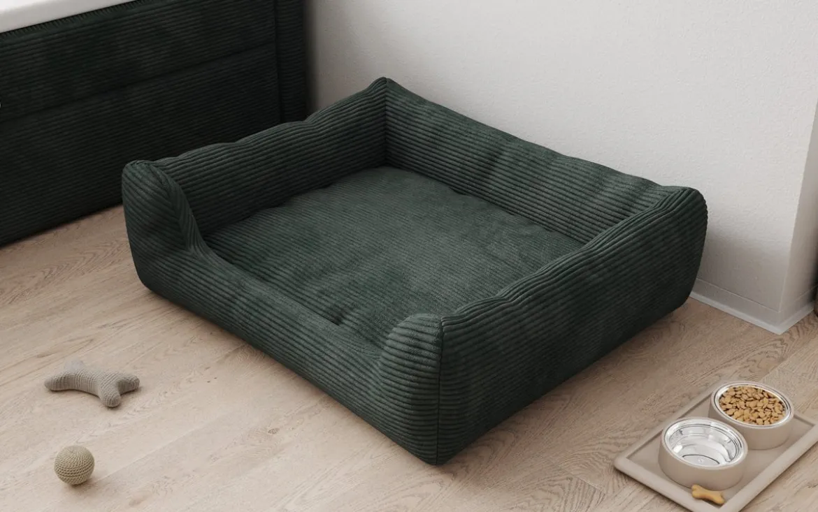 Hundebett Cosmo 120 × 80 cm in Cord
