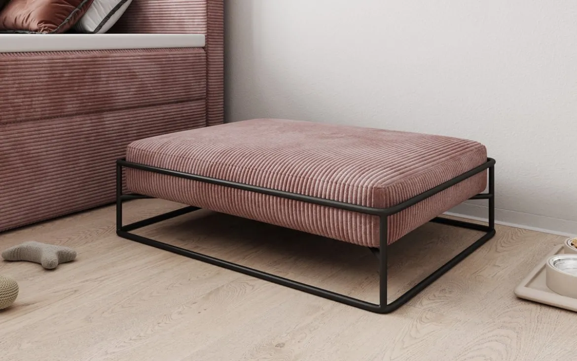 Hundebett Lumo 80 × 60 cm in Cord