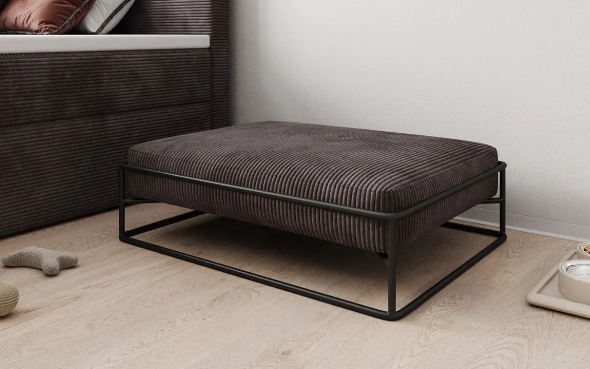 Hundebett Lumo 80 × 60 cm in Cord