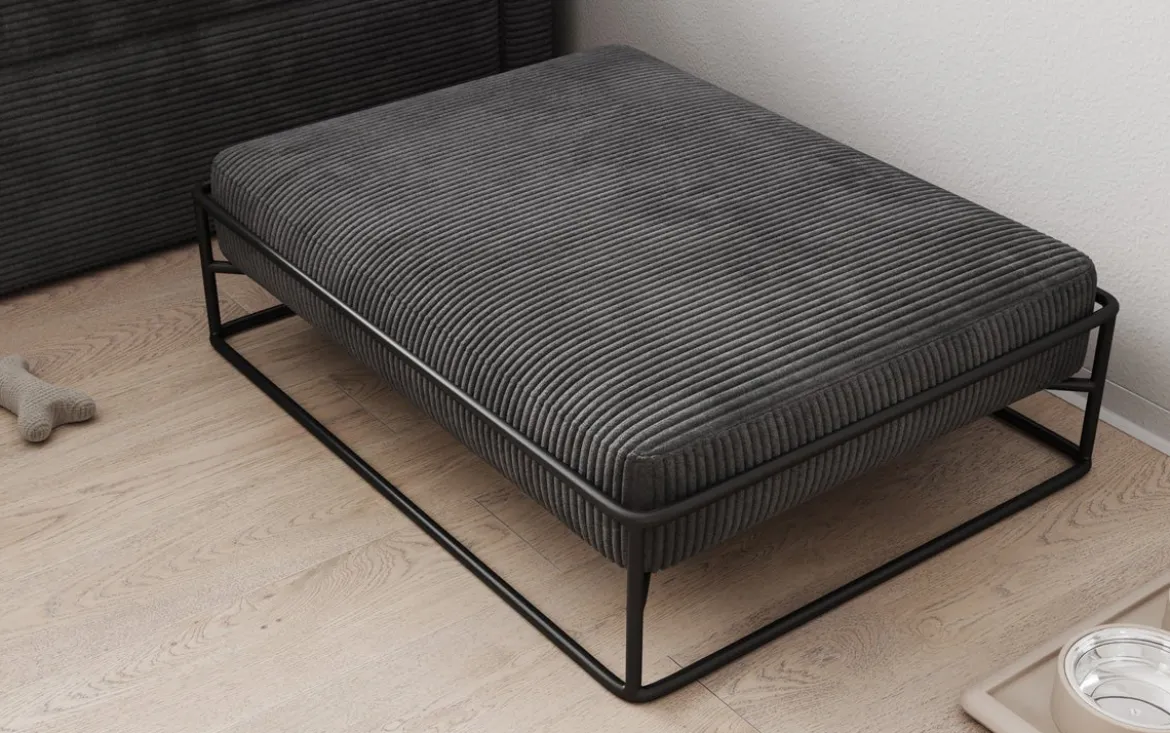 Hundebett Lumo 80 × 60 cm in Cord