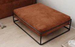 Hundebett Lumo 80 × 60 cm in Cord
