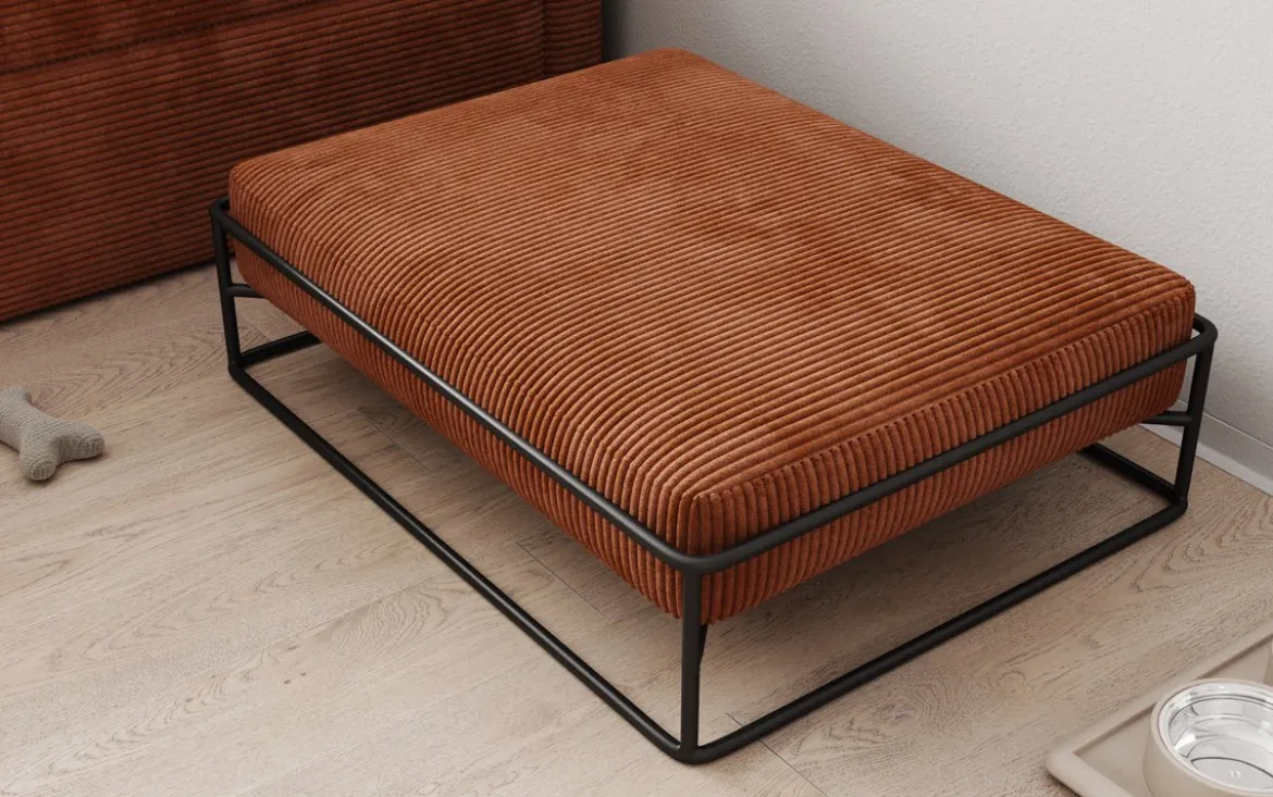 Hundebett Lumo 80 × 60 cm in Cord