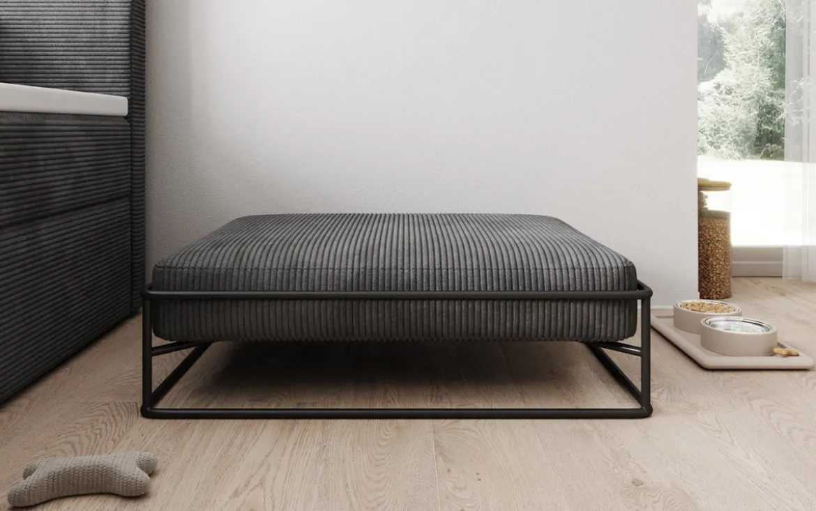 Hundebett Lumo 80 × 60 cm in Cord