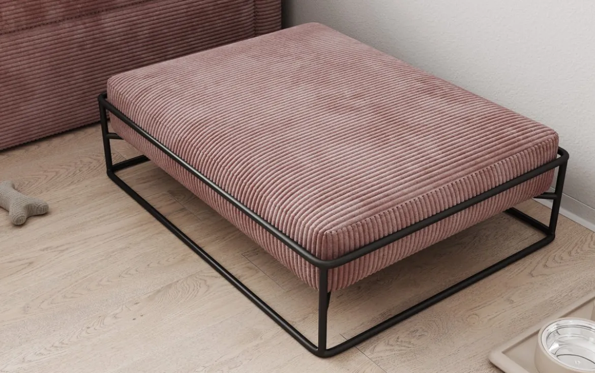 Hundebett Lumo 80 × 60 cm in Cord