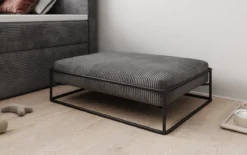 Hundebett Lumo 80 × 60 cm in Cord