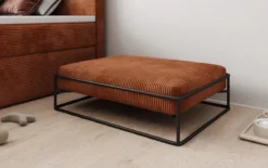 Hundebett Lumo 80 × 60 cm in Cord