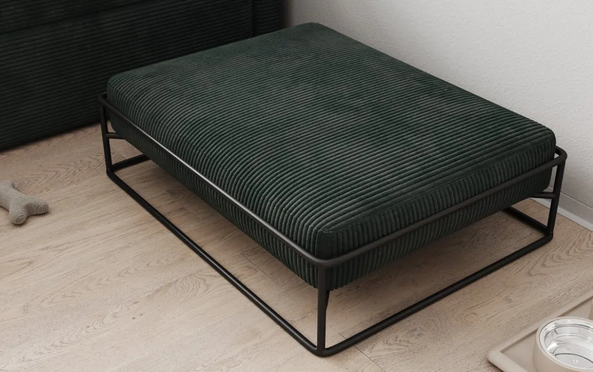 Hundebett Lumo 80 × 60 cm in Cord
