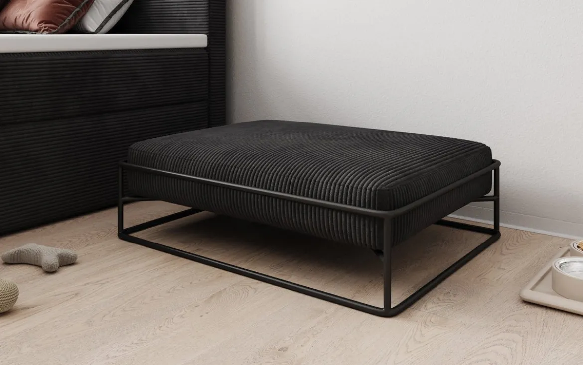 Hundebett Lumo 80 × 60 cm in Cord