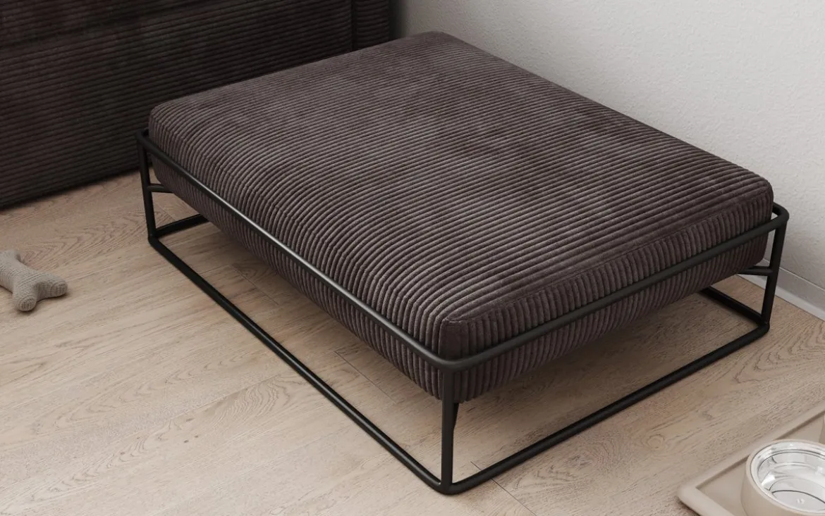Hundebett Lumo 80 × 60 cm in Cord