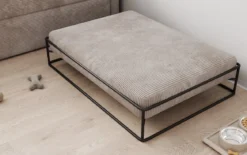 Hundebett Lumo 80 × 100 cm in Cord
