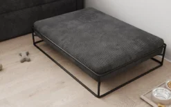 Hundebett Lumo 80 × 100 cm in Cord