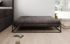Hundebett Lumo 80 × 100 cm in Cord