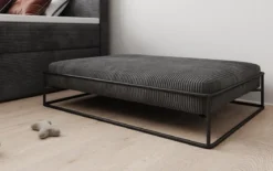 Hundebett Lumo 80 × 100 cm in Cord