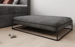 Hundebett Lumo 80 × 100 cm in Cord