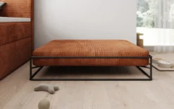 Hundebett Lumo 80 × 100 cm in Cord